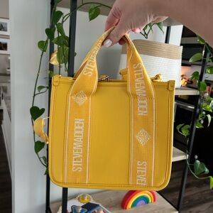 Steve Madden Vibrant Yellow Mini Tote
